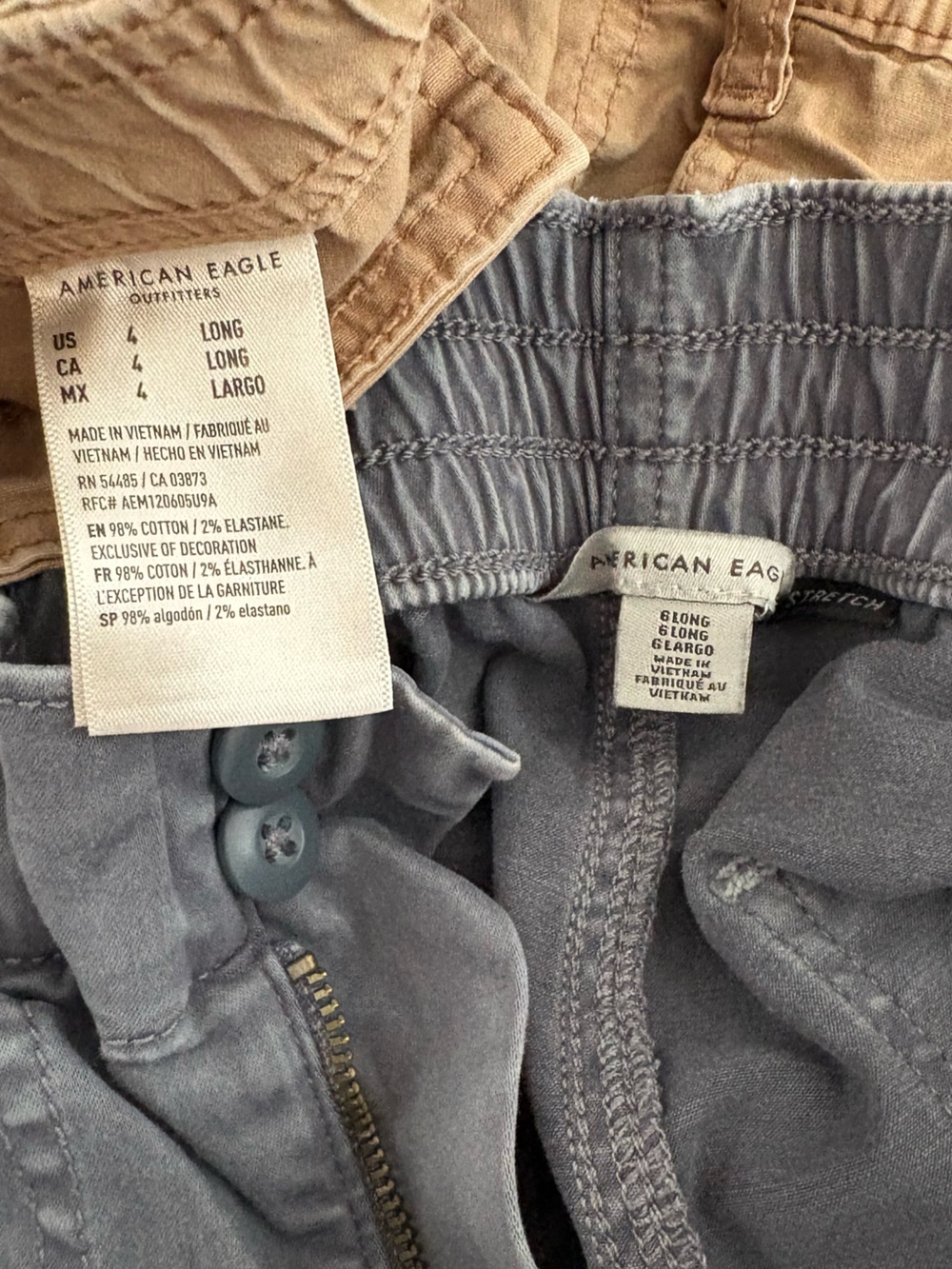American Eagle Casual Jogger Pants Pair - Picture 2 of 2